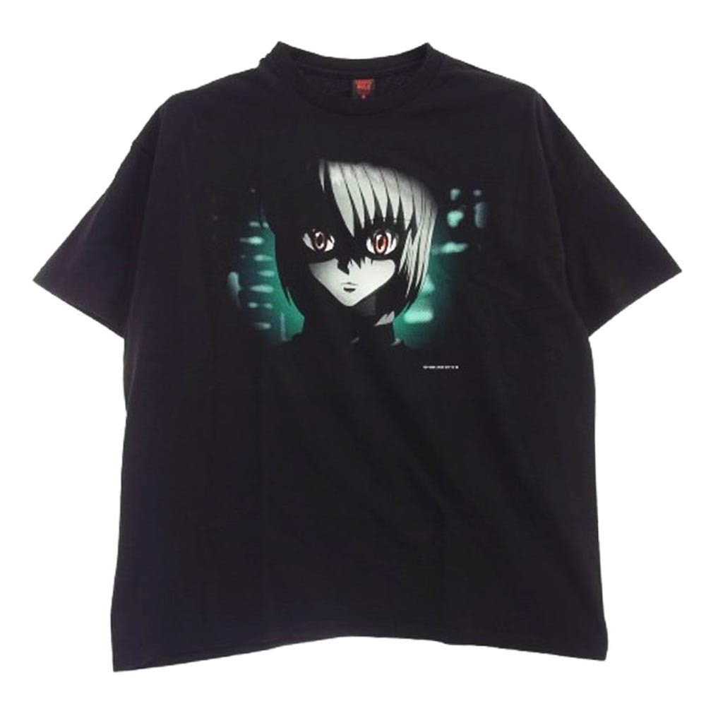 GEEKS RULE ギークスルール Tシャツ HUNTER×HUNTER  SILKSCREEN PRINTING T SHIRT クラピカ 半袖 Tシャツ ブラック系 XXL【極上美品】【中古】