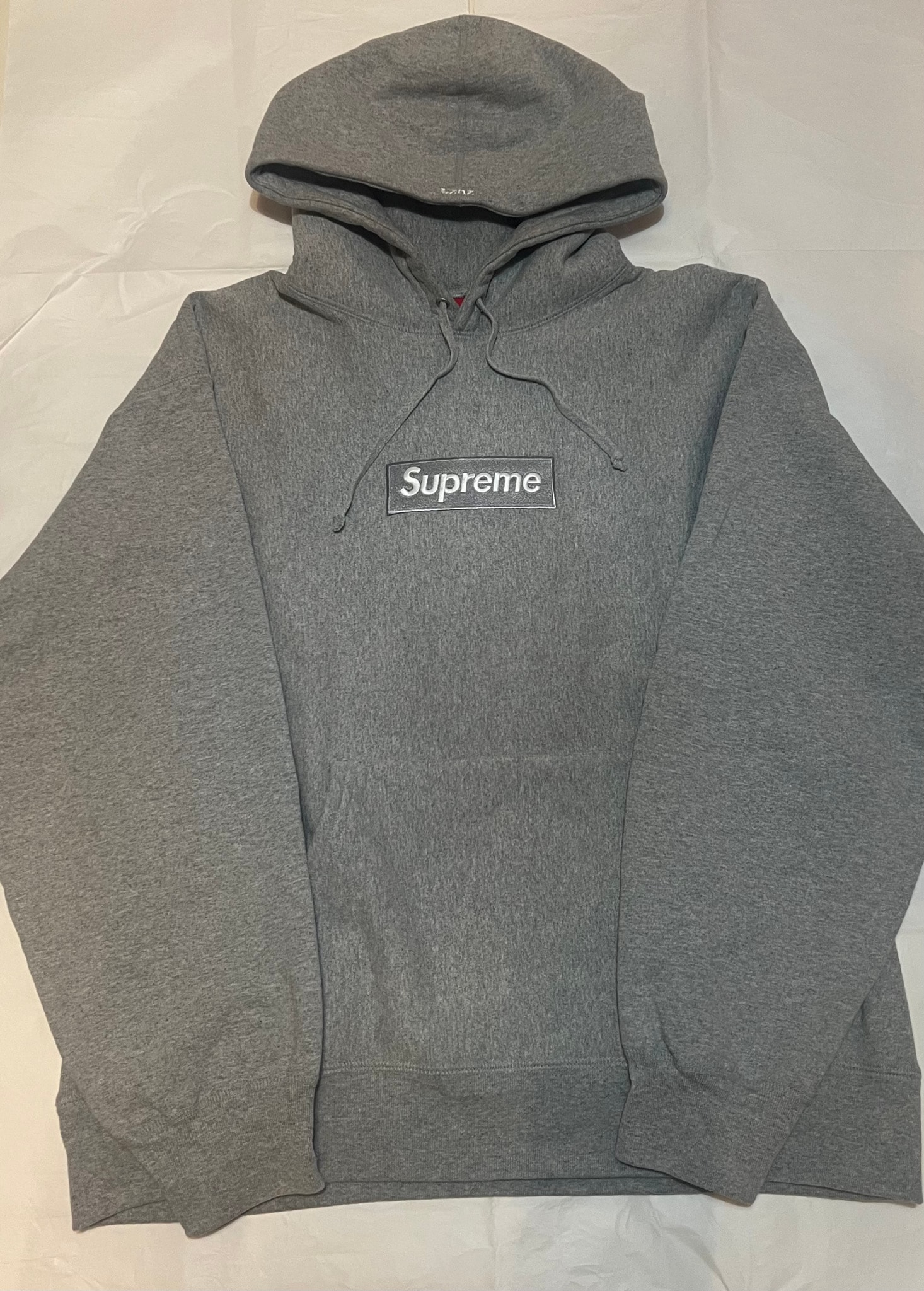 Supreme Box Logo Hooded Sweatshirt "Heather Grey" (24FW)