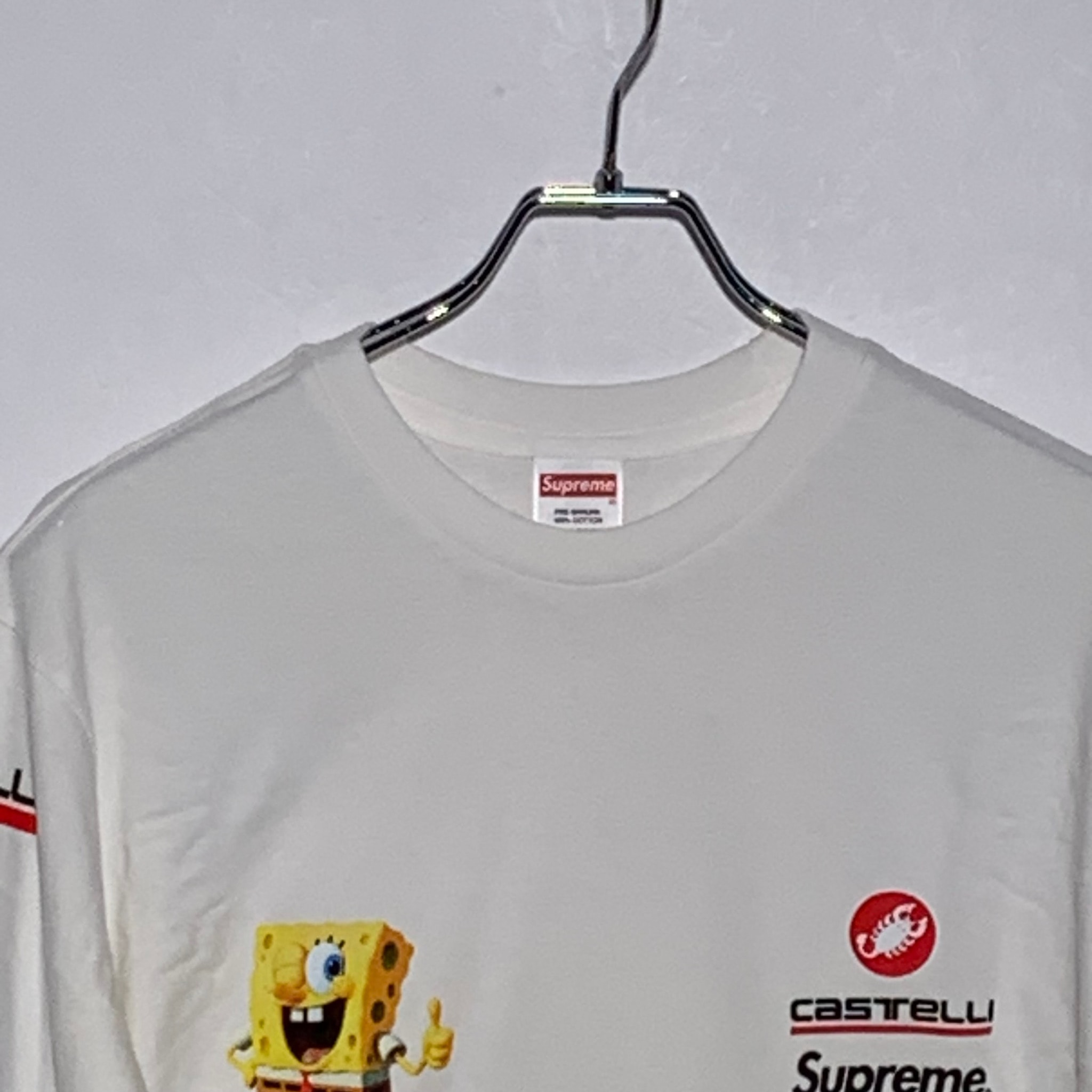 Supreme x SpongeBob Castelli Racing L/S Tee 