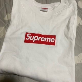 Supreme Box Logo L/S Tee "White"