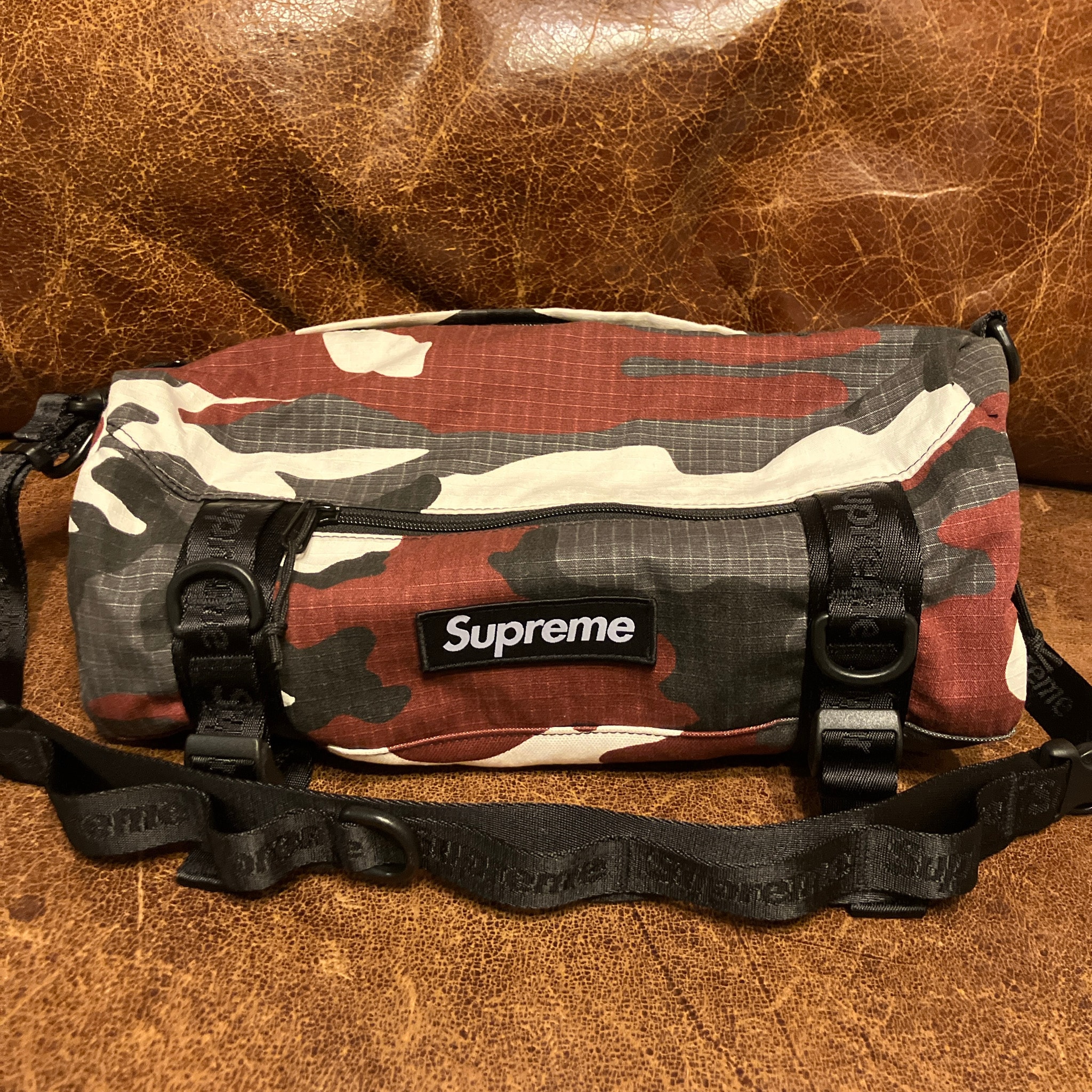 Supreme Utility Bag (26SS) "Red Camo"