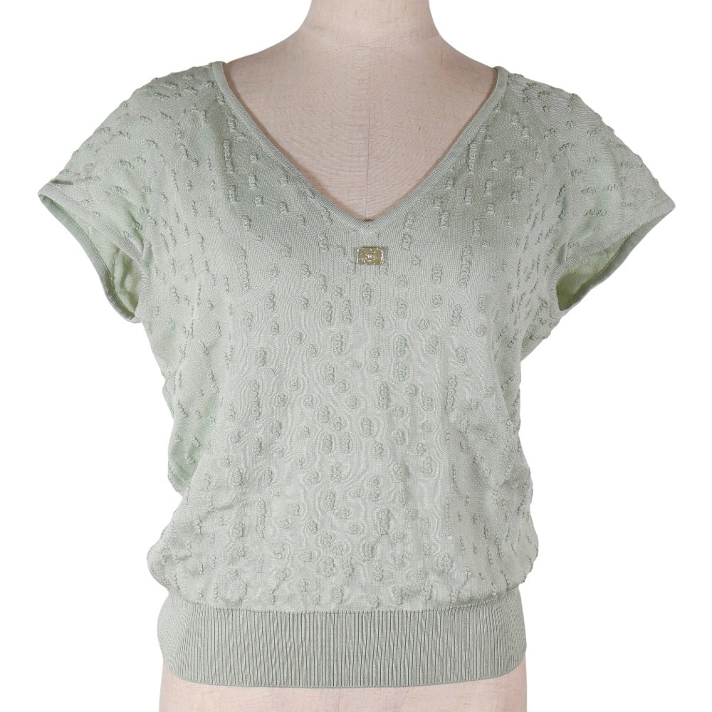 シャネル ココマーク 半袖 P43857K04517 レディースニット