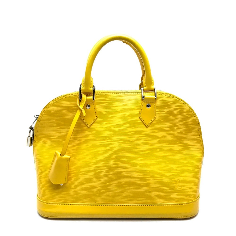 ルイヴィトン LOUIS VUITTON アルマPM M40619 エピ カバン トートバッグ ハンドバッグ エピレザー シトロン イエロー