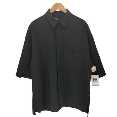 Boxy Fit ボクシーフィット レーヨン S/S シャツ【1143408808249】