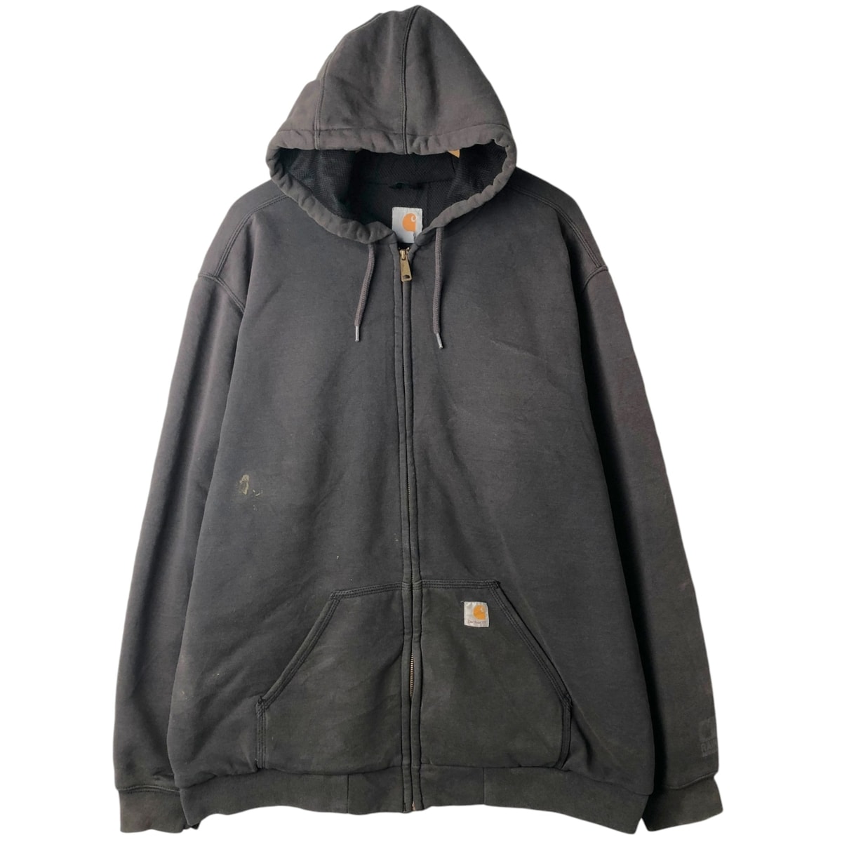 古着 カーハート Carhartt RAIN DEFENDER スウェットフルジップパーカー メンズXL相当/eaa632946