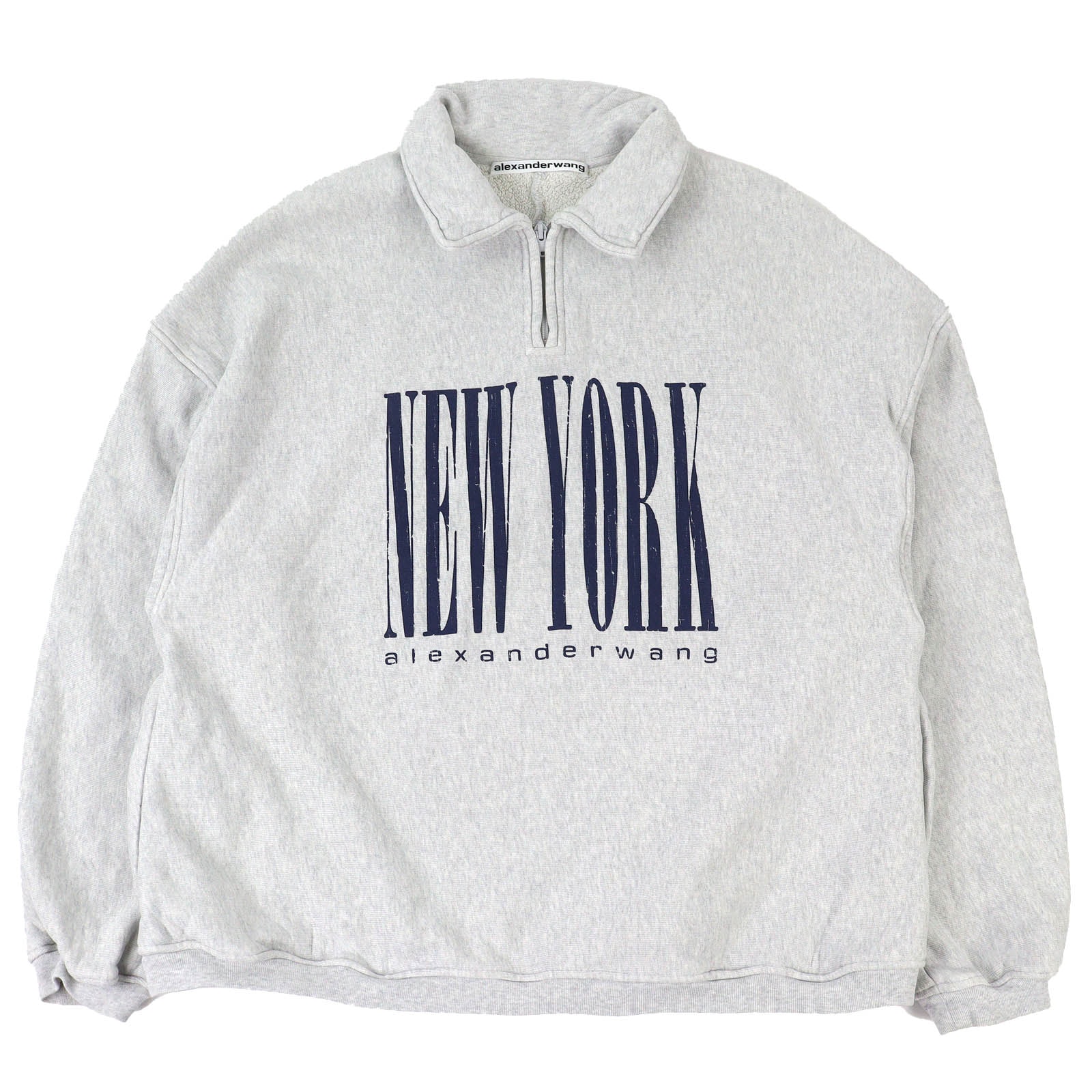 美品 アレキサンダーワン スウェット ハーフジップ XS UCC1231600