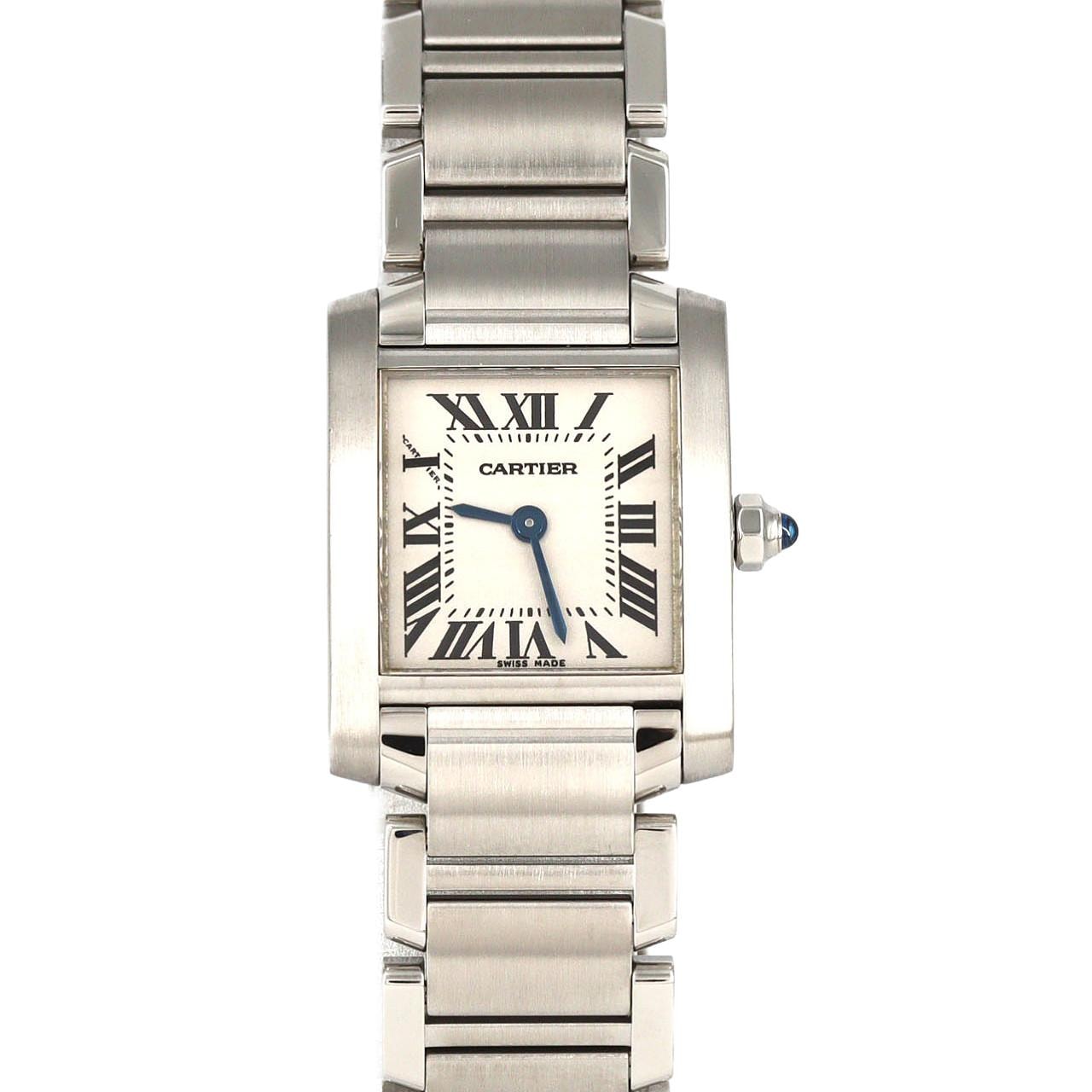 カルティエ タンクフランセーズSM W51008Q3 SS クォーツ