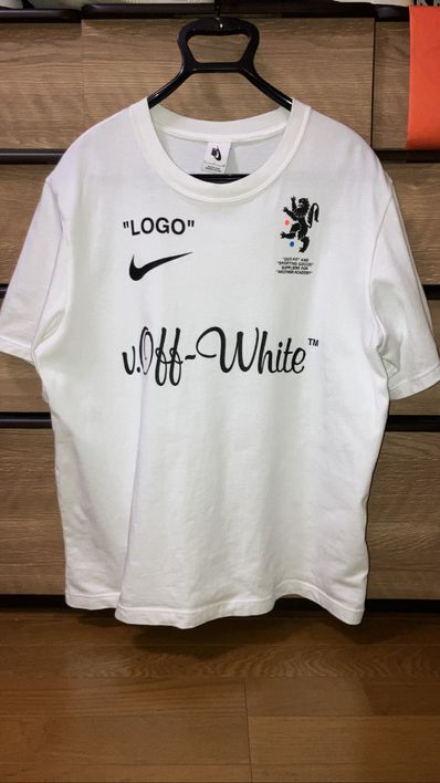 OFF-WHITE / Nikelab Mercurial NRG X Tee "White"