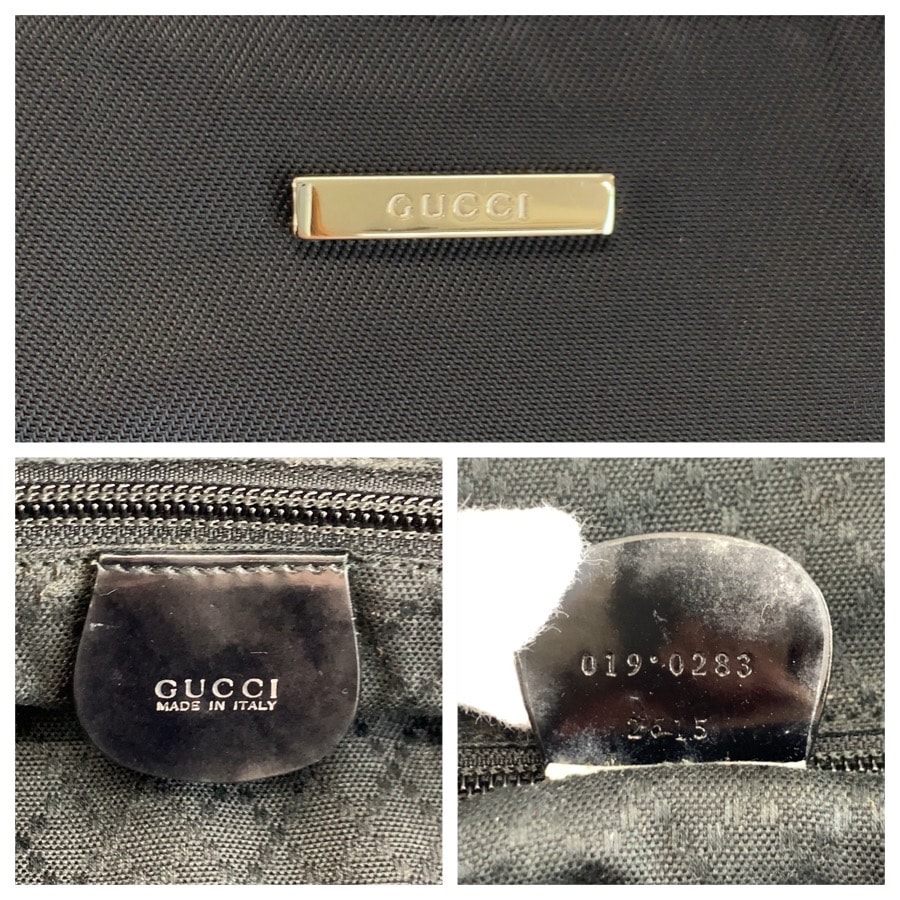 B (目立った傷や汚れなし)】美品 GUCCI グッチ ブラック 黒 シルバー