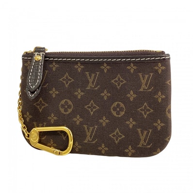 【6dd5475-k】ルイヴィトン コインケース モノグラム・イディール ポシェットクレ M62994 フザン【中古】メンズ レディース ユニセックス