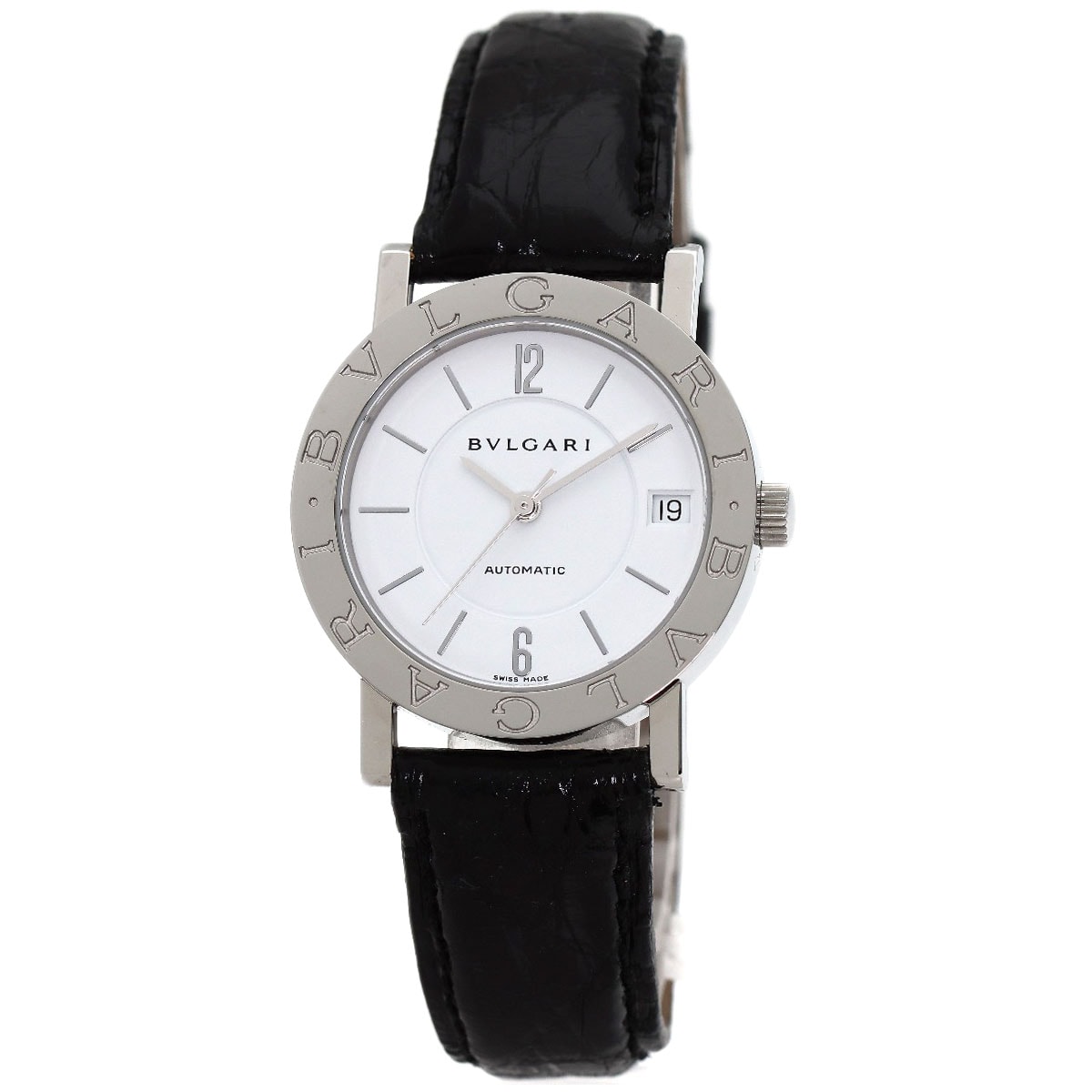 BVLGARI ブルガリ BB33SL AUTO ブルガリブルガリ 腕時計 SS 革 メンズ [中古]