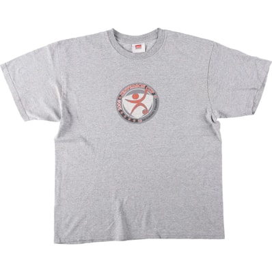 古着 00年代 ナイキ NIKE TEAM スポーツプリントTシャツ メンズL相当/eaa638757
