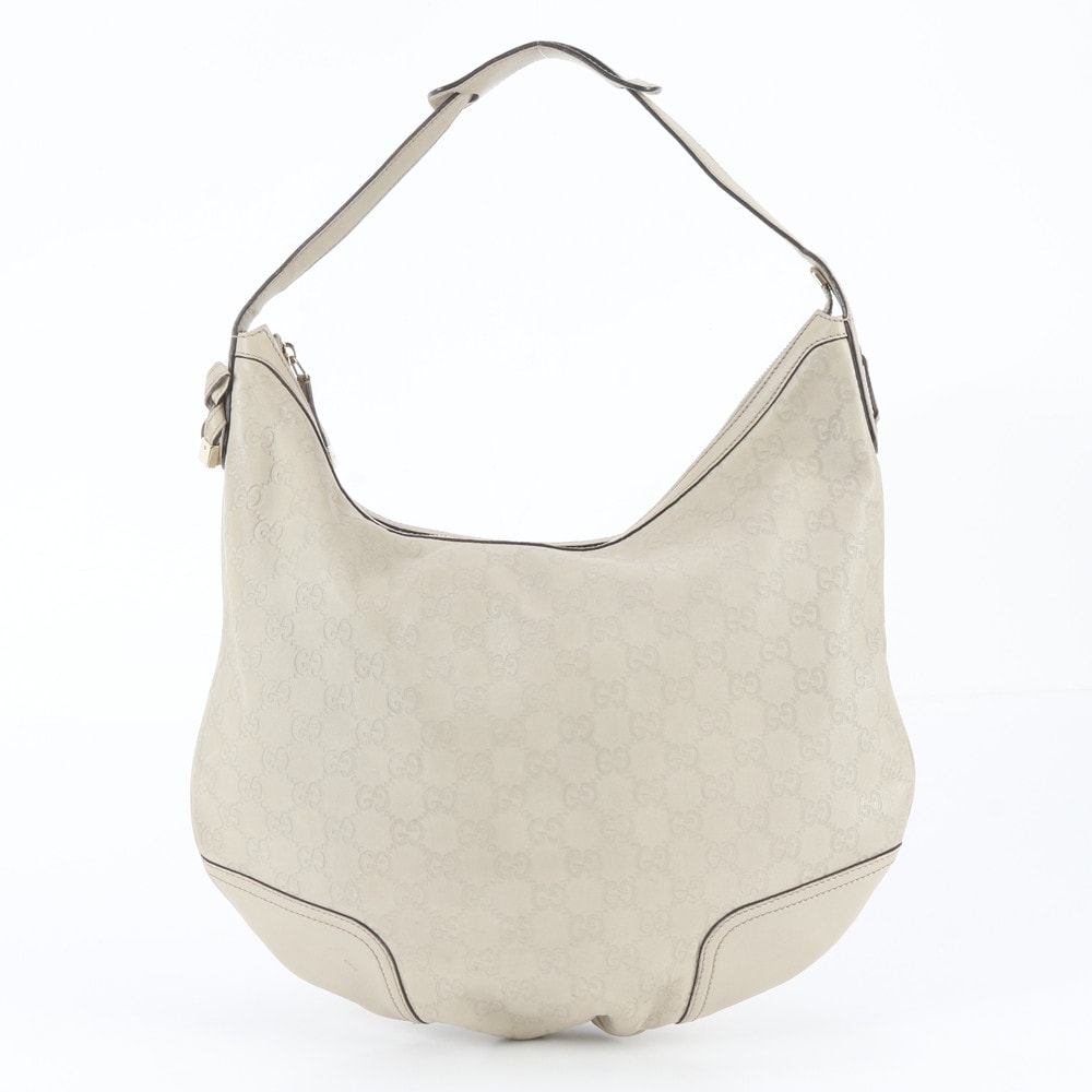 ■美品 グッチ グッチシマ 162882 ショルダーバッグ レザー