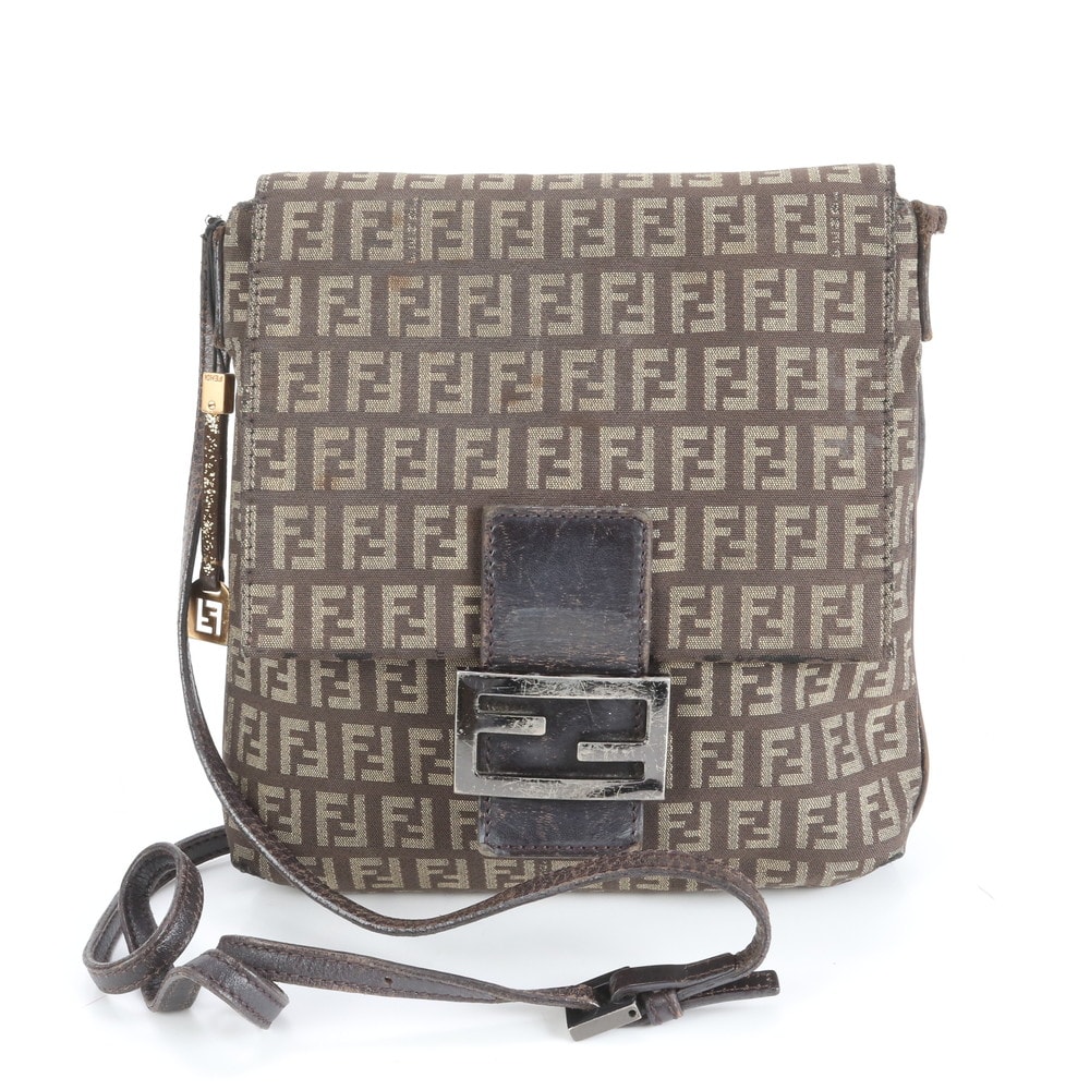 ■美品 フェンディ ズッキーノ 8BT075 ショルダーバッグ