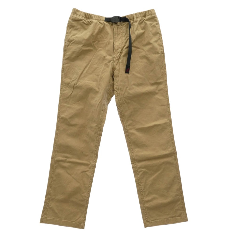 Gramicci グラミチ パンツ 8817-FDJ NN-PANTS JUST CUT ナロー クライミング パンツ ブラウン ベージュ系 M asian L【中古】