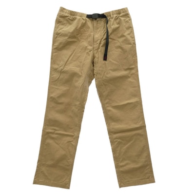 Gramicci グラミチ パンツ 8817-FDJ NN-PANTS JUST CUT ナロー クライミング パンツ ブラウン ベージュ系 M asian L【中古】