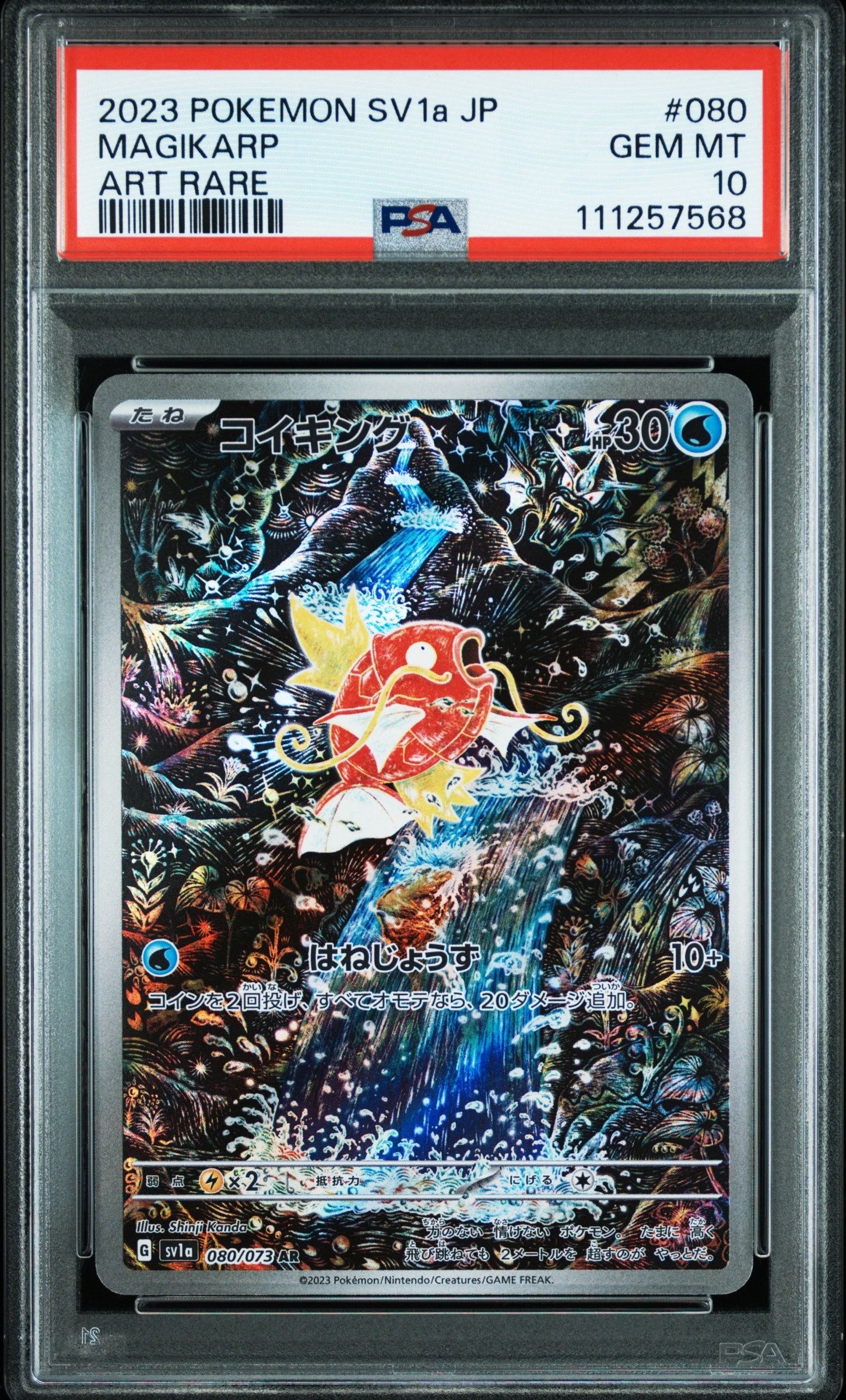 コイキング AR[SV1a 080/073](スカーレット&バイオレット 拡張パック「トリプレットビート」)