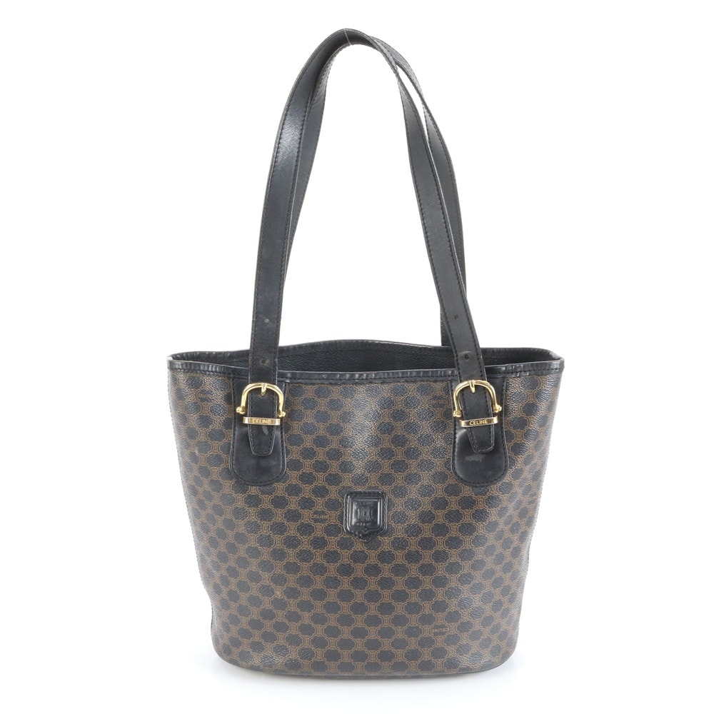 ■極美品 セリーヌ マカダムトート バッグ