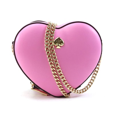 ケイトスペード Kate Spade ショルダーバッグ レザー ピンク レディース【中古】 56011k