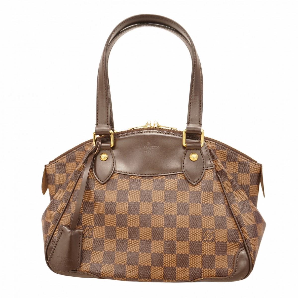 【6cd4748】ルイヴィトン ハンドバッグ ダミエ ヴェローナPM N41117 エベヌ【中古】レディース