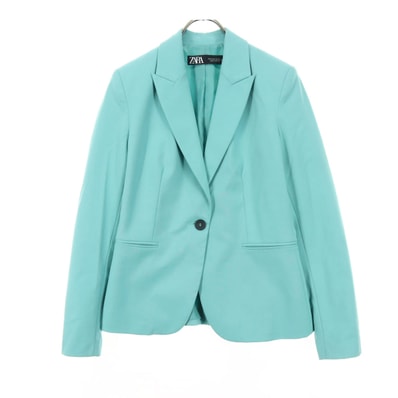 ZARA ザラ テーラードジャケット 2 ライトブルー
