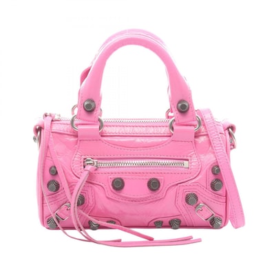 バレンシアガ BALENCIAGA ル カゴール ナノ ダッフル 2WAY ハンドバッグ バッグ レザー レディース ピンク系 7925992AA6T5908 【新品】