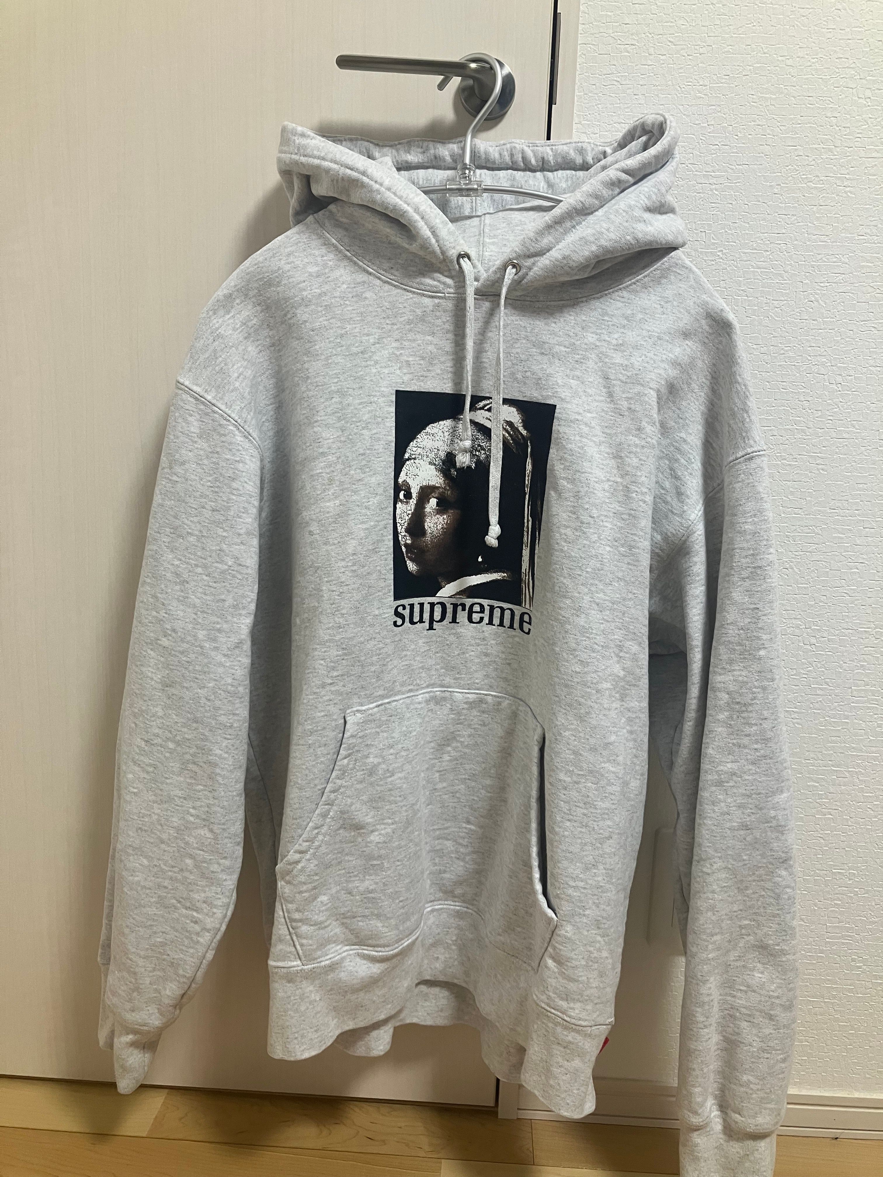 Supreme Pearl Hooded Sweatshirt "Grey"