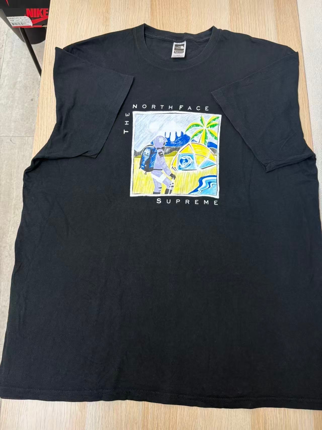 Supreme x The North Face Sketch S/S Top "Black"