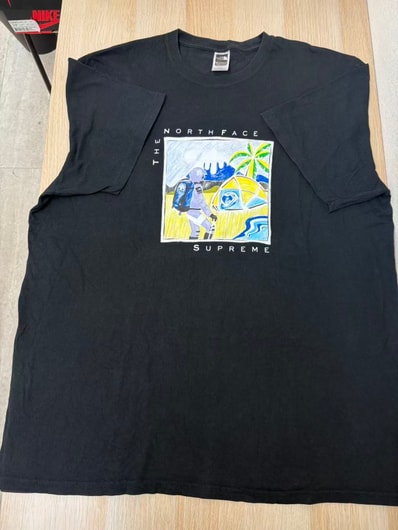 Supreme x The North Face Sketch S/S Top "Black"
