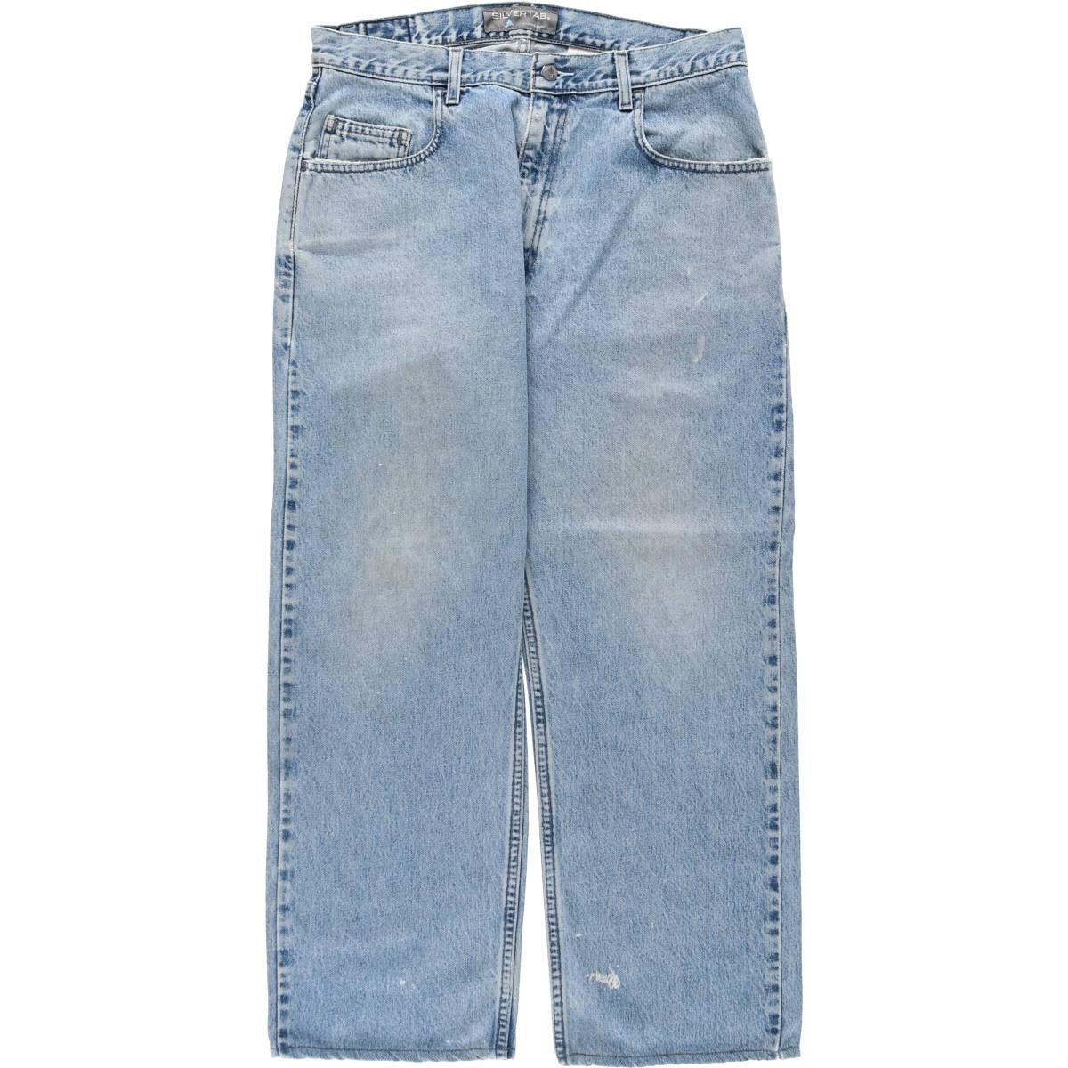 古着 リーバイス Levi's SILVER TAB シルバータブ LOOSE FIT ストレートデニムパンツ メンズw34相当/eaa646403