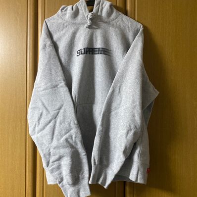 Supreme Motion Logo Hooded Sweatshirt "Heather Grey" (23SS)
