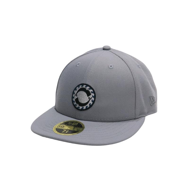 DESCENDANT ディセンダント 22SS VORTEX LP 59FIFTY NEWERA 221NEDS-HT02 ボルテックス ロウプロファイル 59フィフティー ニューエラ キャップ グレー 帽子 サイズ7 5/8(60.6)