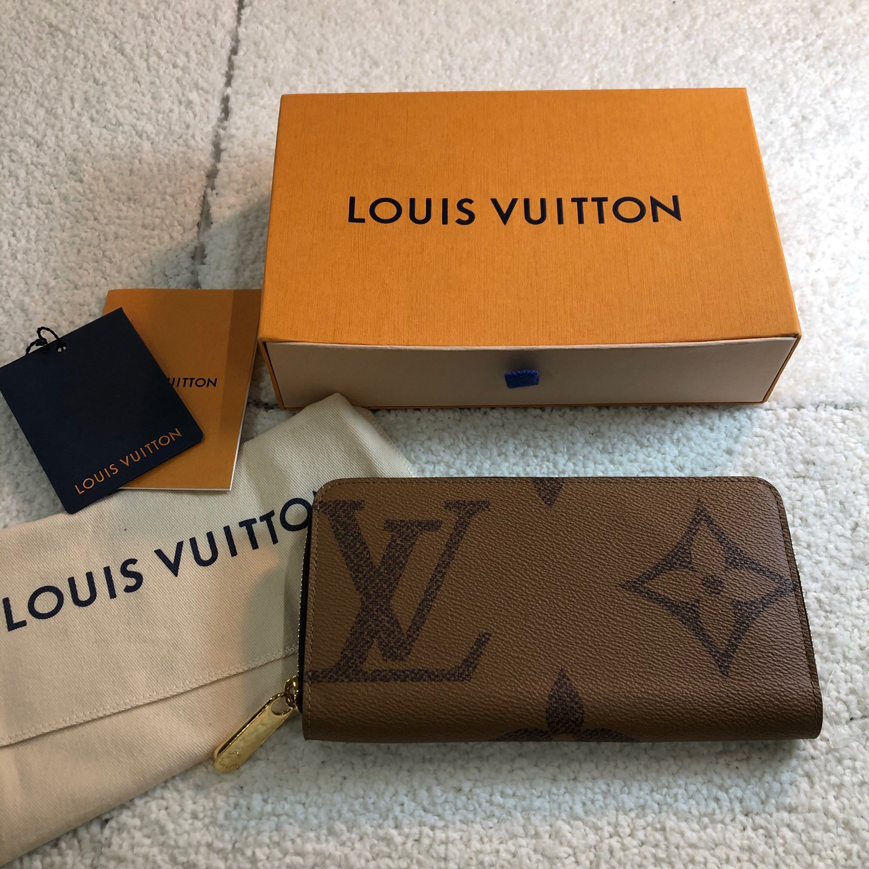 Louis Vuitton Zippy Wallet Monogram Giant Reverse