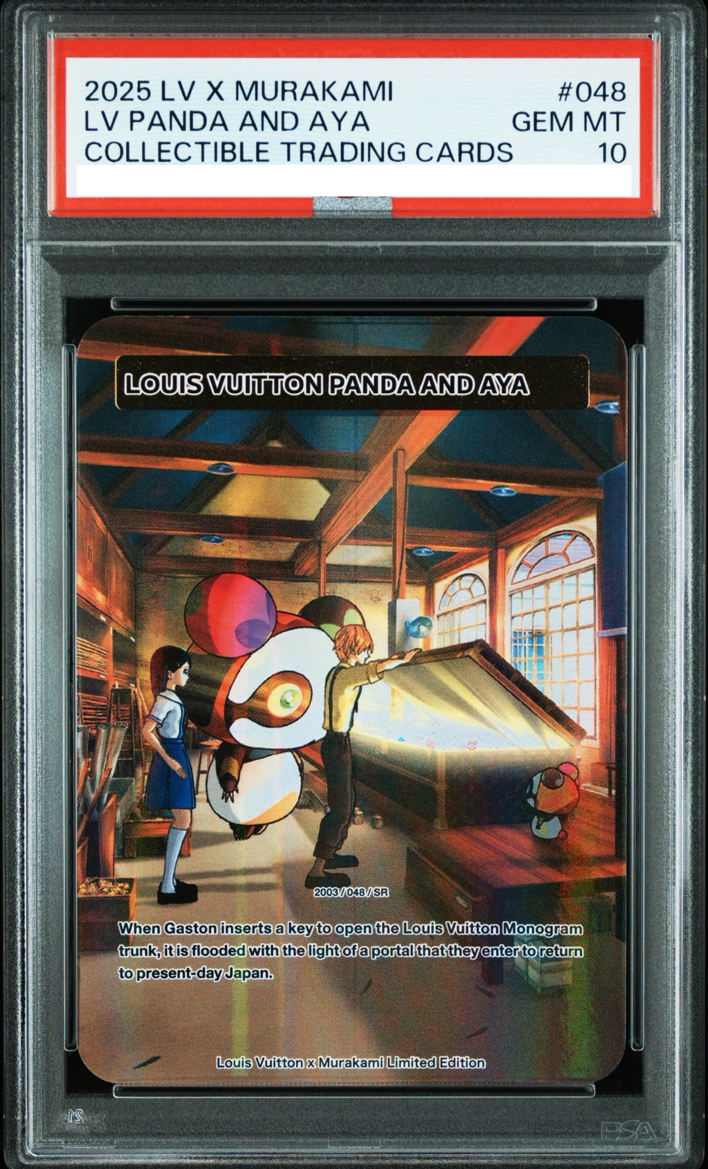 ルイ・ヴィトン パンダ トレーディングカード ルイヴィトン アヤ　AYA R】LOUIS VUITTON PANDA AND AYA #045 – TCG Gallery