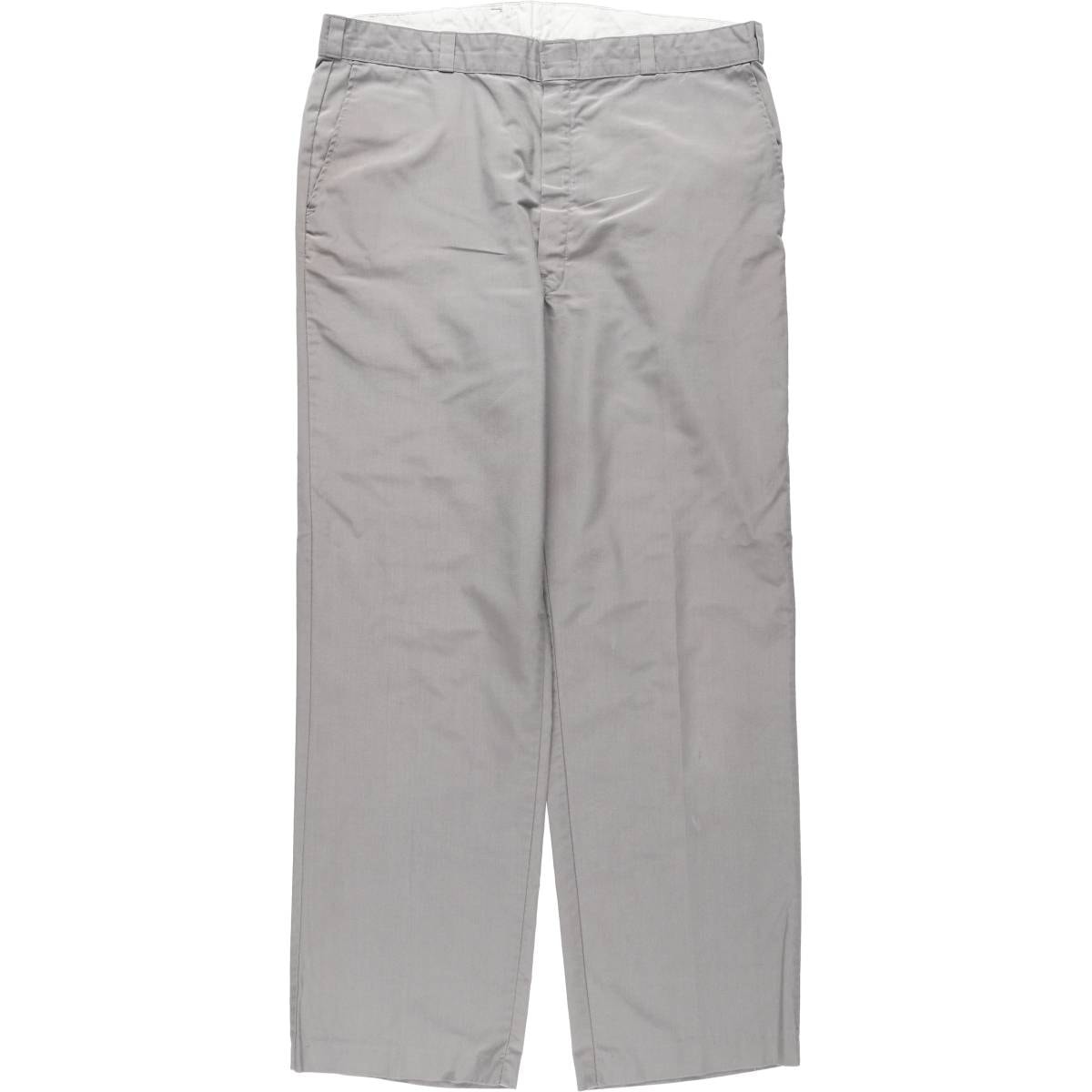 古着 ディッキーズ Dickies スラックスパンツ USA製 メンズw37相当/eaa634032