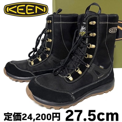 KEEN Glieser Tall Waterproof "Black/Plaza Taupe"
