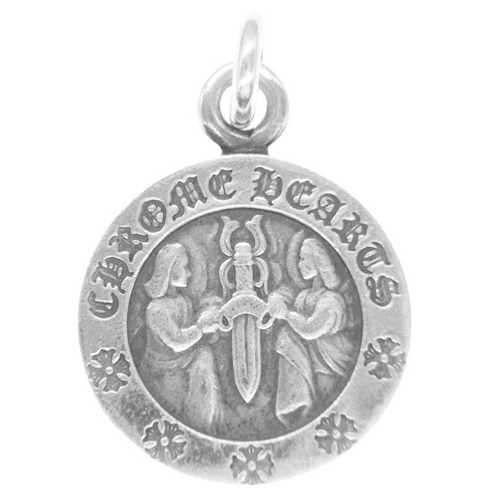 Chrome Hearts V2 Angel Medallion Pendant "Silver"