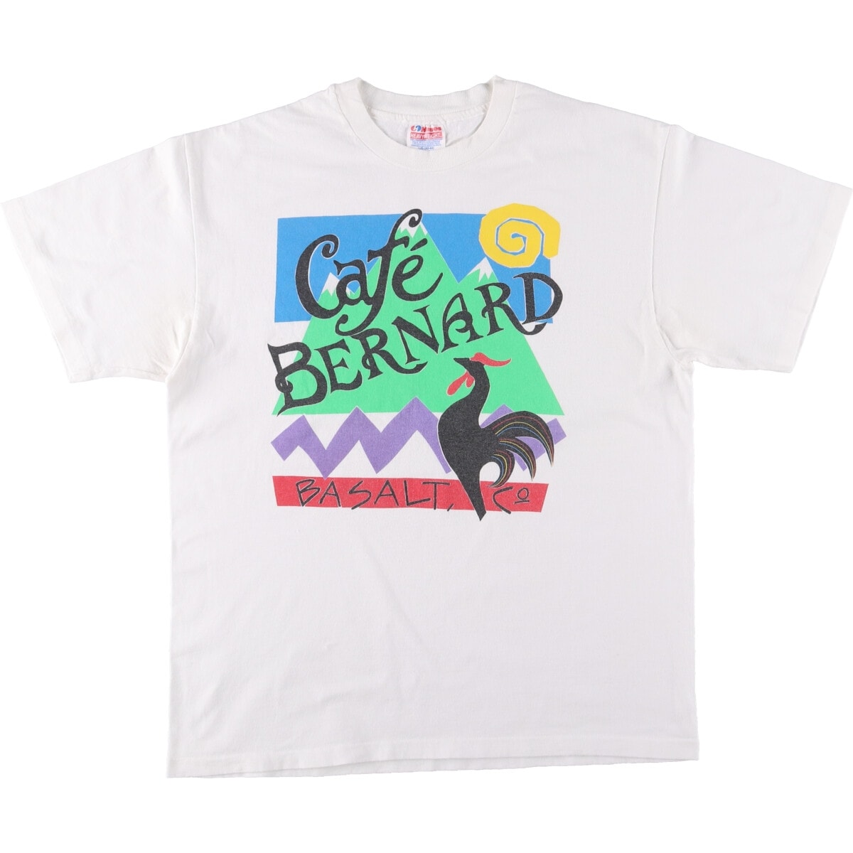 古着 90年代 ヘインズ Hanes HEAVYWEIGHT プリントTシャツ メンズL相当 ヴィンテージ/eaa563350