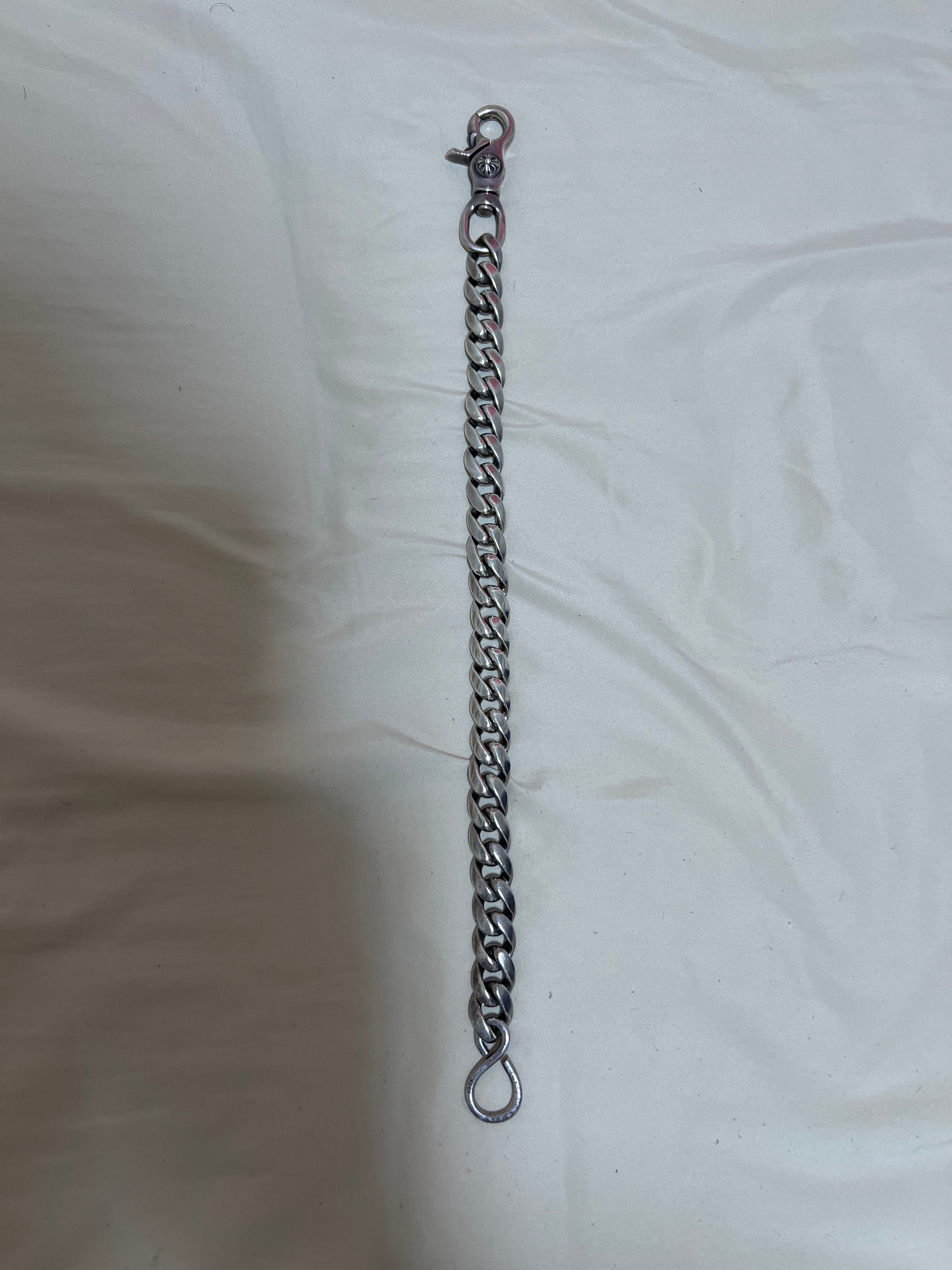 Chrome Hearts Classic Short S 1 Clip Wallet Chain "Silver"