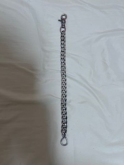 Chrome Hearts Classic Short S 1 Clip Wallet Chain "Silver"