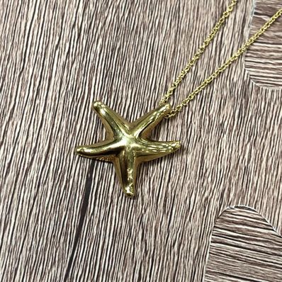 ティファニー スターフィッシュ YG750 4.1g ネックレス