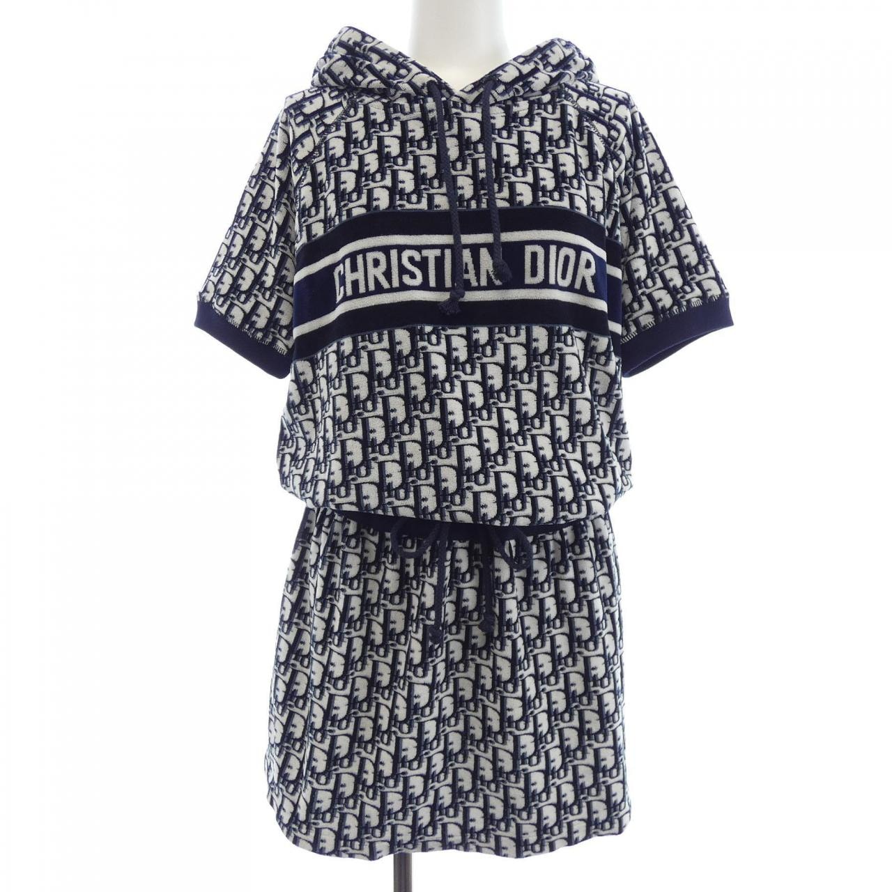 クリスチャンディオール CHRISTIAN DIOR ディオールオブリーク 123R02A4022 ワンピース