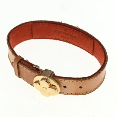 ルイ・ヴィトン LOUIS VUITTON M64448 モノグラム ブレスレット ブラスレ グットラック レディース S#137421