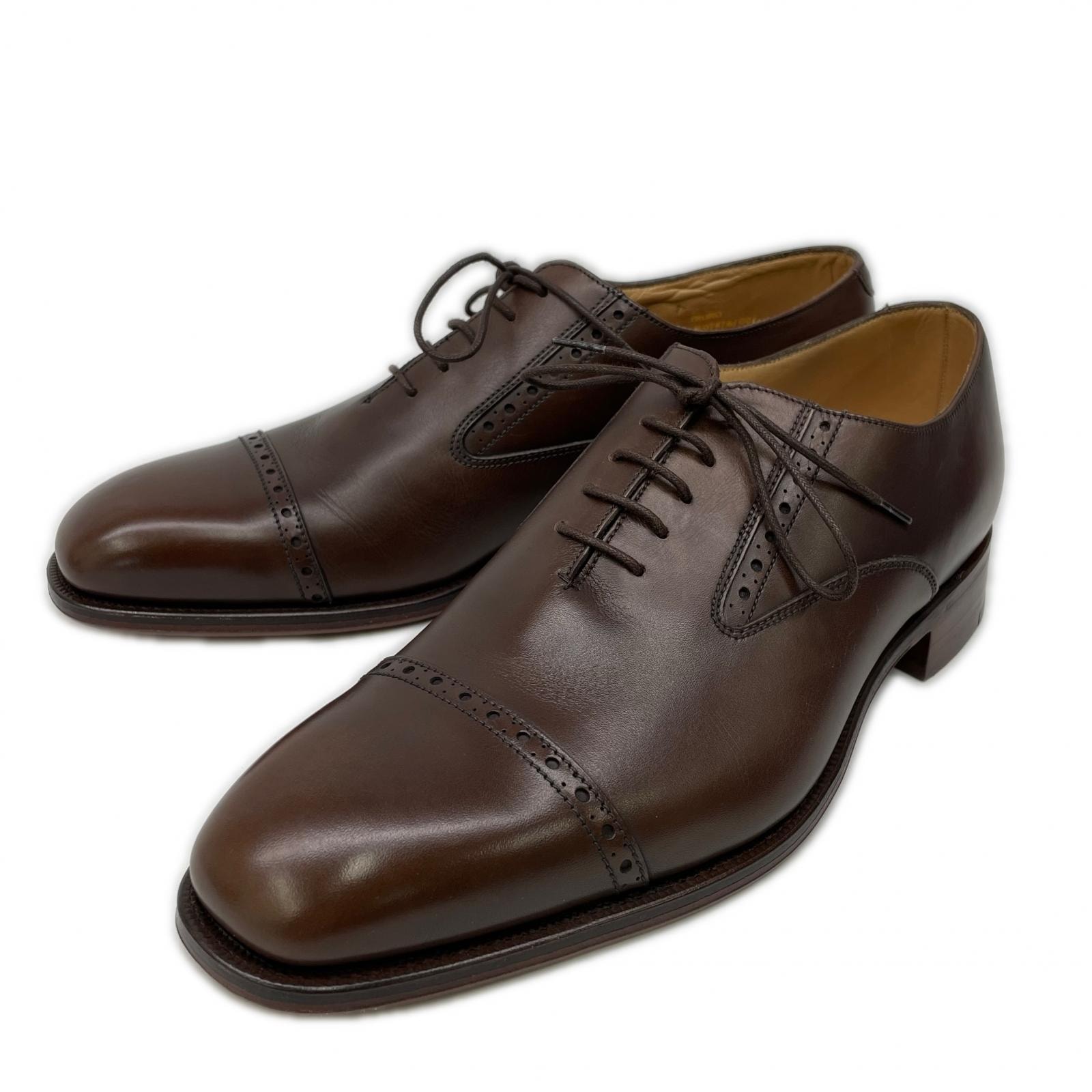 ローク 【新品同様】TRURO 029ラスト ストレートチップ シューズ 8F