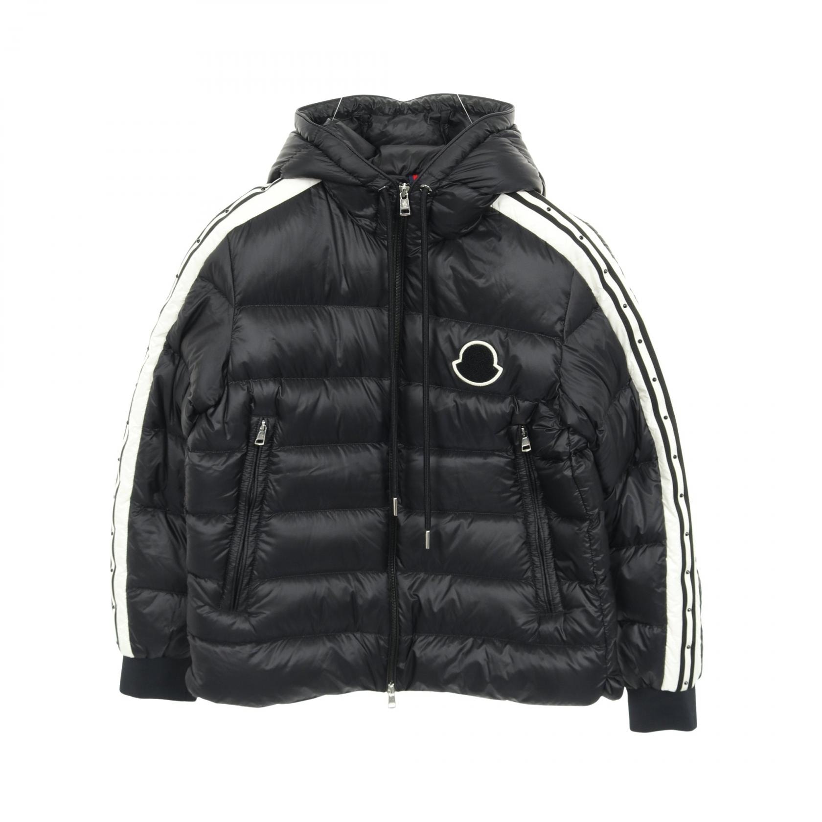 モンクレール MONCLER STELLAIRE ダウンジャケット 衣料品 アウター ナイロン メンズ ブラック系 【中古】