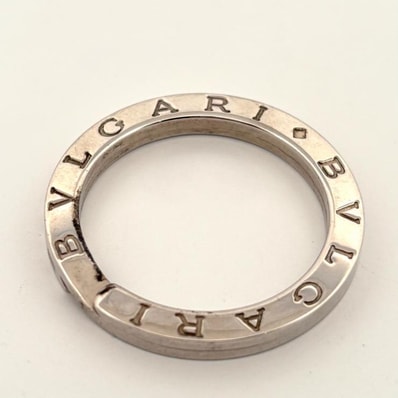 BVLGARI シルバー925 キーリング Ag925 鑑定済み 正規品 ブルガリ