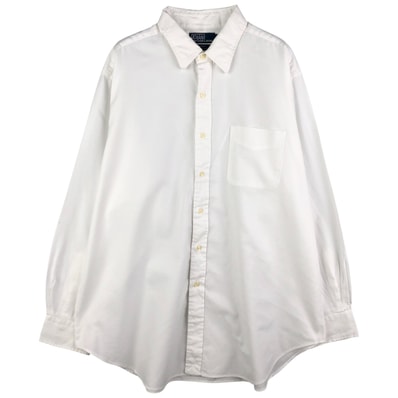 古着 ラルフローレン Ralph Lauren POLO by Ralph Lauren ANDREW 長袖 コットンシャツ メンズXL相当/eaa602735