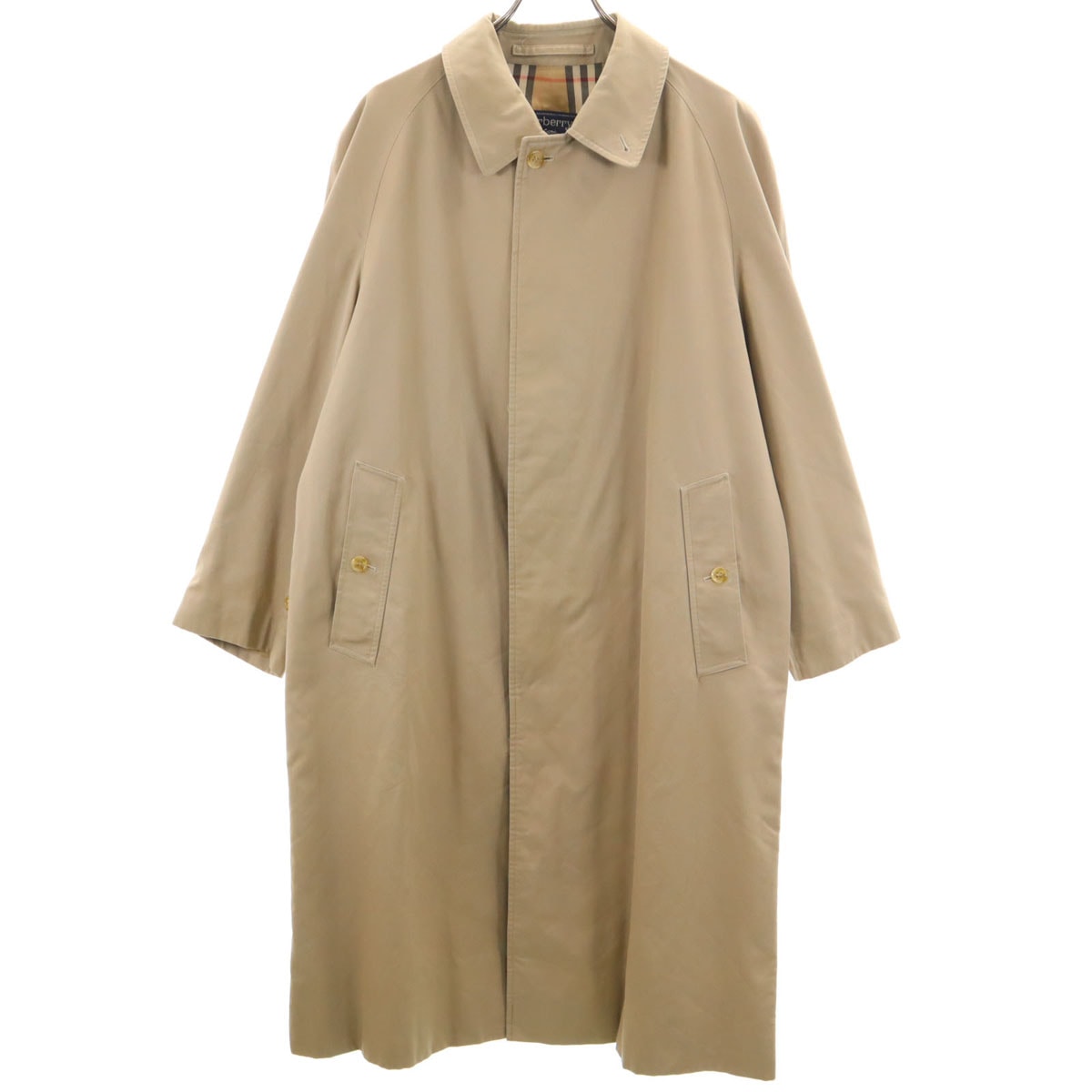 Burberrys バーバリーズ 90s USA製 オールド ロングコート ベージュ系