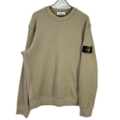 ストーンアイランド K1S156100008S0044 ベージュ ORGANIC COTTON WAFFLE FLEECE L