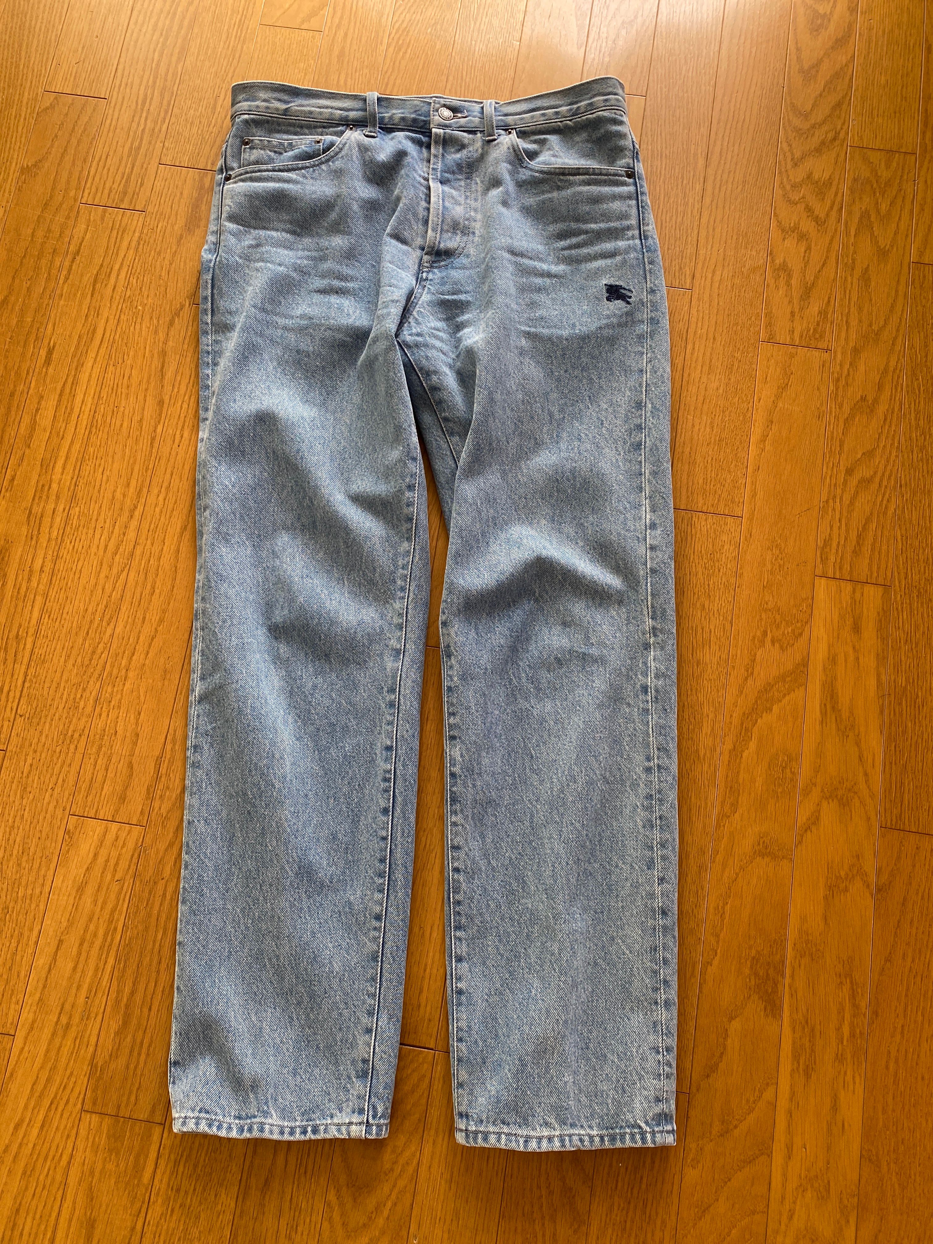 Supreme / Burberry Regular Jean "Blue"